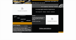 Desktop Screenshot of feketegyorgy.hu